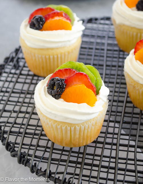 Fruit Tart Vanilla Cupcakes Fruit Tart Vanilla Cupcakes