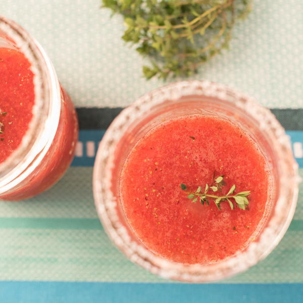 Strawberry Thyme Margaritas Strawberry Thyme Margaritas