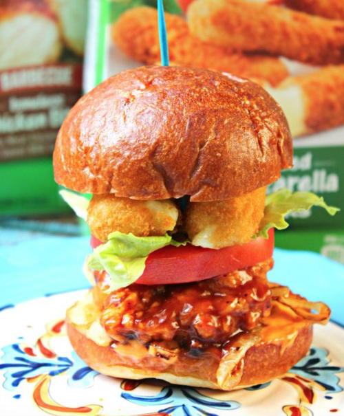 Cheesy BBQ Chicken Sliders Recipe Cheesy BBQ Chicken Sliders Recipe