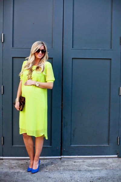 Puff Sleeve DIY Shift Dress Puff Sleeve DIY Shift Dress