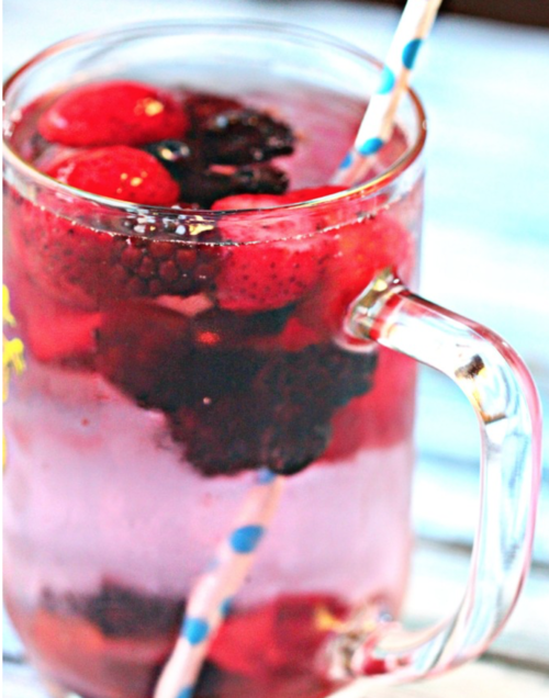 Summer Berry Water Recipe Summer Berry Water Recipe