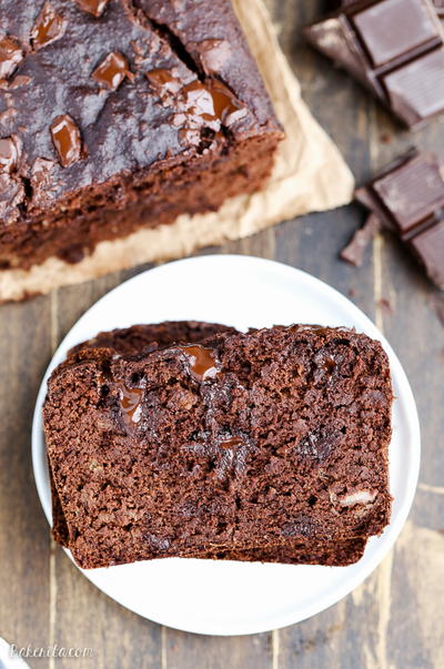 Paleo Double Chocolate Banana Bread