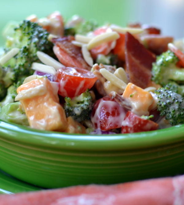 Broccoli Bacon Cheddar Salad Broccoli Bacon Cheddar Salad