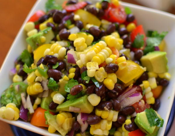 Black Bean Corn Salad Black Bean & Corn Salad