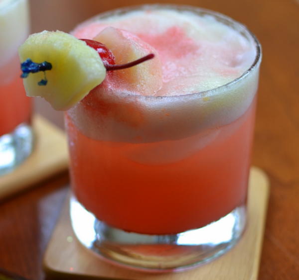 Pineapple Cherry Crush Cocktail Pineapple Cherry Crush Cocktail