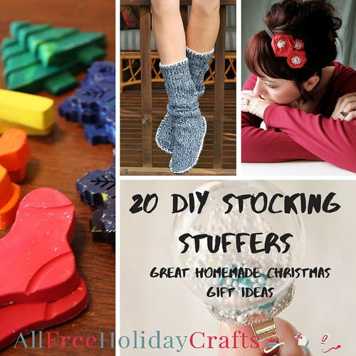 20 DIY Stocking Stuffers: Great Homemade Christmas Gift Ideas 20 DIY Stocking Stuffers: Great Homemade Christmas Gift Ideas