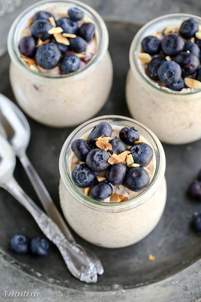 Blueberry Muffin Overnight Oats