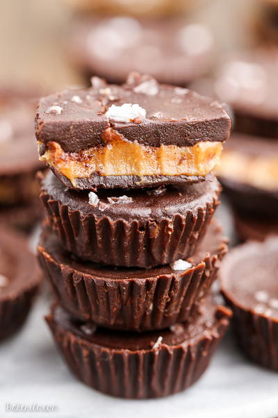 Chocolate Peanut Butter Caramel Cups Chocolate Peanut Butter Caramel Cups
