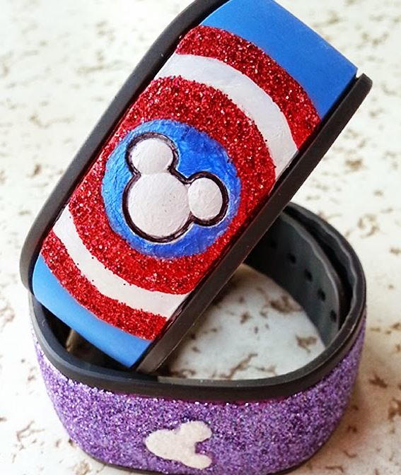 Captain America MagicBand Captain America MagicBand