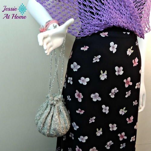 Circle Pouch Knitting Pattern Circle Pouch Knitting Pattern