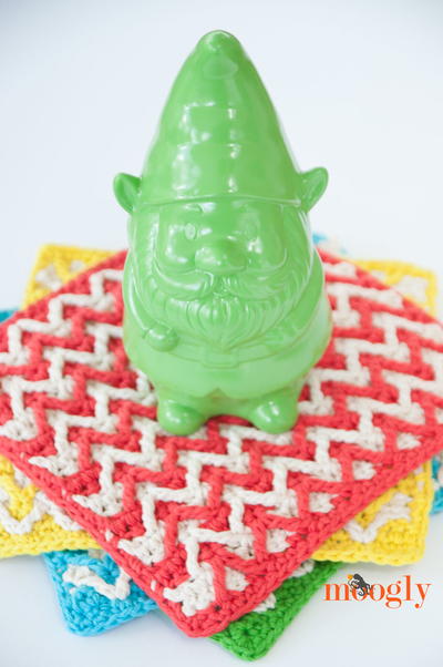 Bright Chevron Dishcloth Bright Chevron Dishcloth