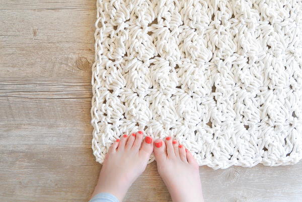 Beautiful Crochet Rug Beautiful Crochet Rug