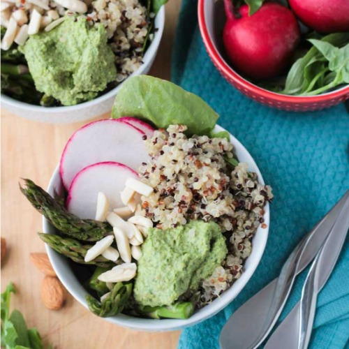 Spring Veggie Quinoa Bowl Spring Veggie Quinoa Bowl