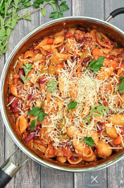 One-Pot Pasta E Fagioli One-Pot Pasta E Fagioli