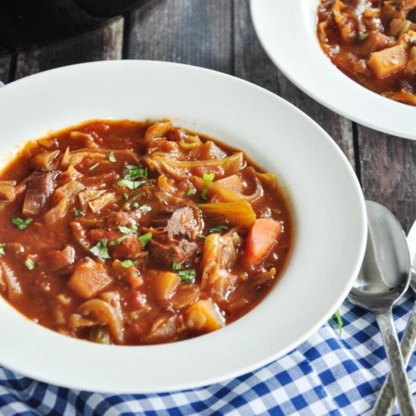 Slow Cooker Shanghai-Style Beef Borscht Slow Cooker Shanghai-Style Beef Borscht