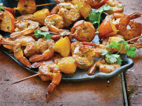 Smoked Shrimp Cocktail with Chipotle-Orange Cocktail Sauce Smoked Shrimp Cocktail with Chipotle-Orange Cocktail Sauce