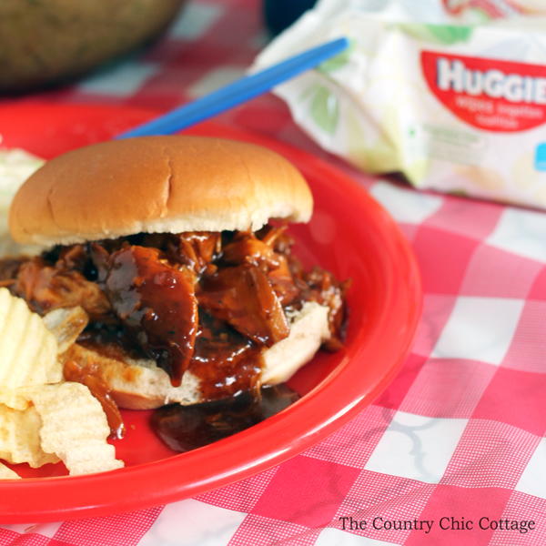 Carolina Slow Cooker BBQ Chicken