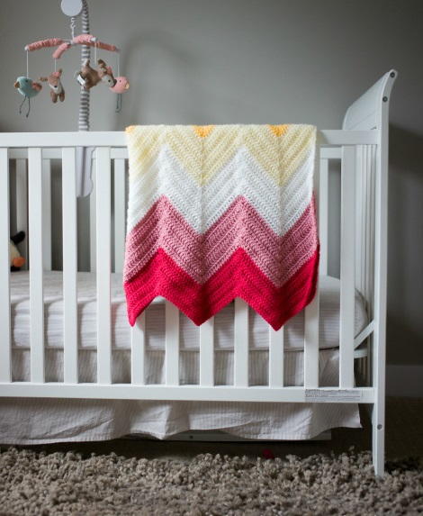Bright and Bold Baby Blanket