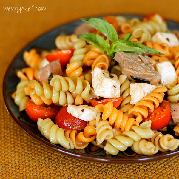 Steak Caprese Pasta Salad Steak Caprese Pasta Salad