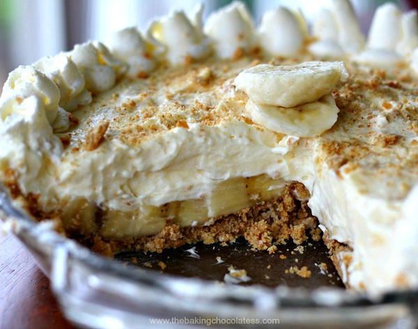 White Chocolate Banana Cream Pie White Chocolate Banana Cream Pie