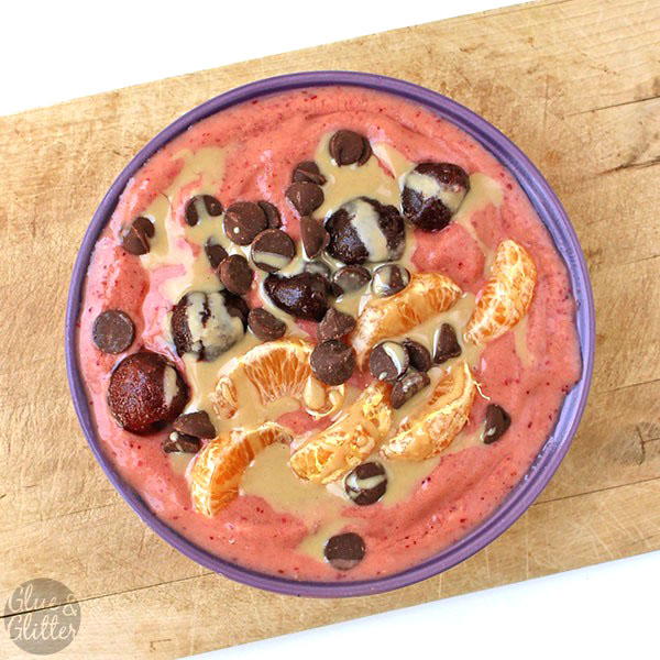 Cherry Orange Smoothie Bowl Cherry Orange Smoothie Bowl