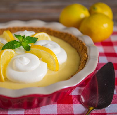 Southern Summer Lemon Icebox Pie