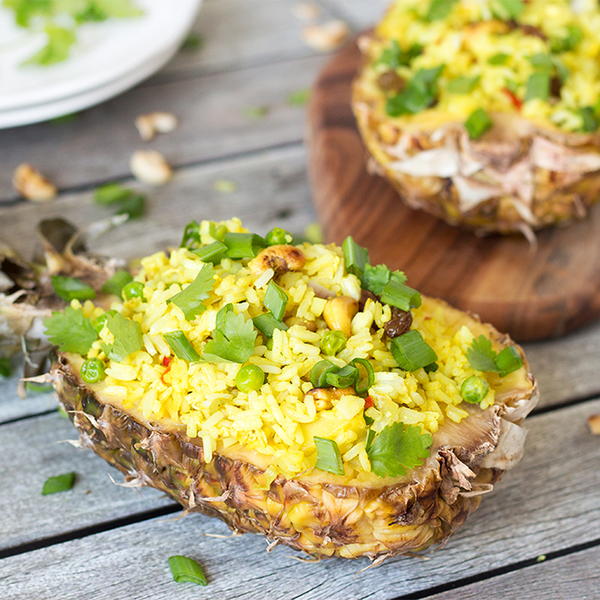 Thai Pineapple Fried Rice Thai Pineapple Fried Rice