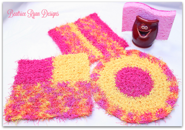 Bright and Cheery Kitchen Scrubbies Bright and Cheery Kitchen Scrubbies