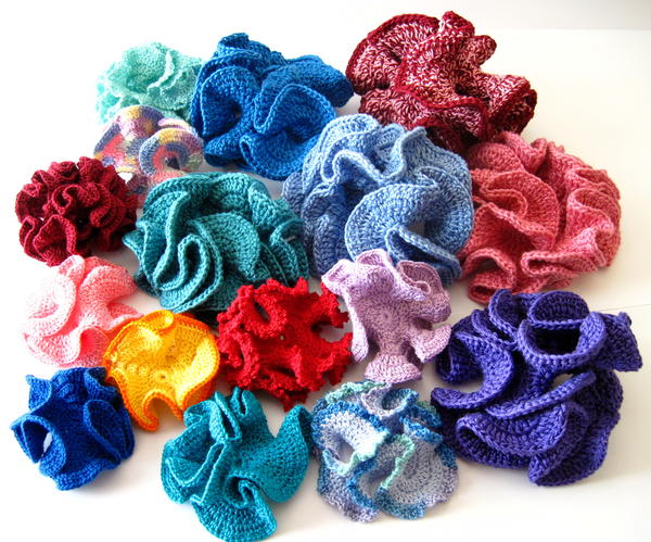 Crochet Hyperbolic Coral Crochet Hyperbolic Coral