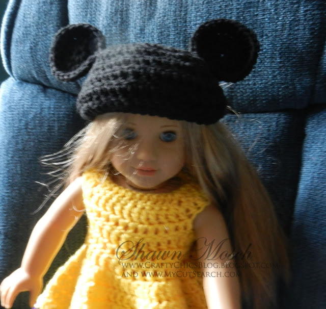 Mickey Mouse Ears for American Girl Doll Mickey Mouse Ears for American Girl Doll