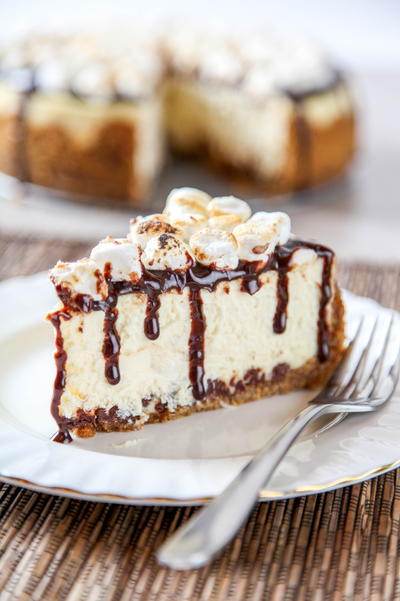 Easy Smores Cheesecake Easy Smores Cheesecake