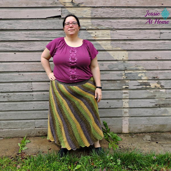 Off-Balance Skirt Crochet Pattern Off-Balance Skirt Crochet Pattern