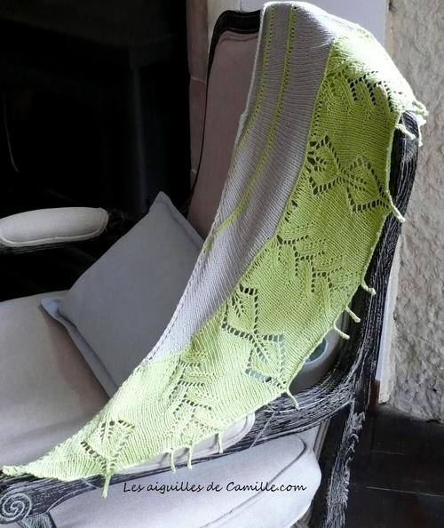 Shawlette Muguet Shawlette Muguet