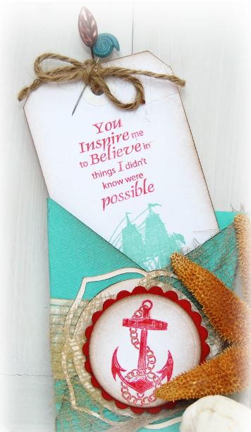 Nautical Inspiration Handmade Card Nautical Inspiration Handmade Card