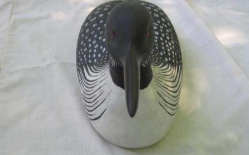 Loon and Penguin Carvings Loon and Penguin Carvings