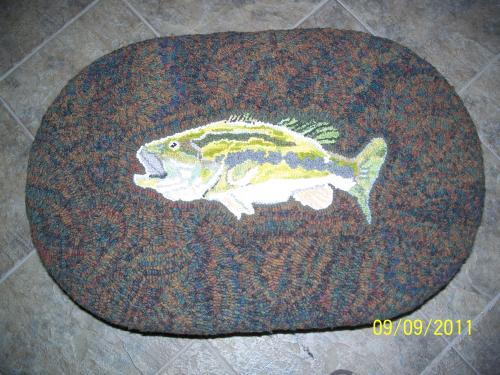 Big Bass Footstool Big Bass Footstool