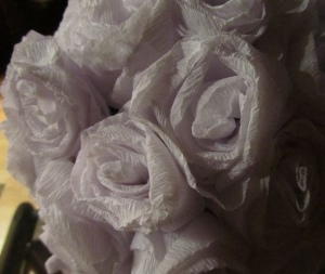 Crepe Paper Flower Pomanders