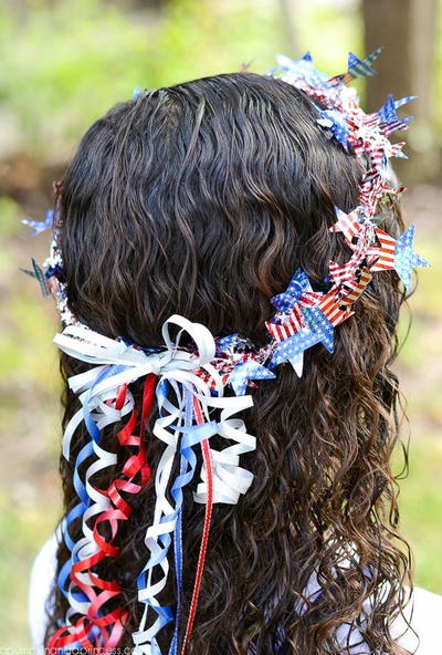 Patriotic Princess Crown Patriotic Princess Crown