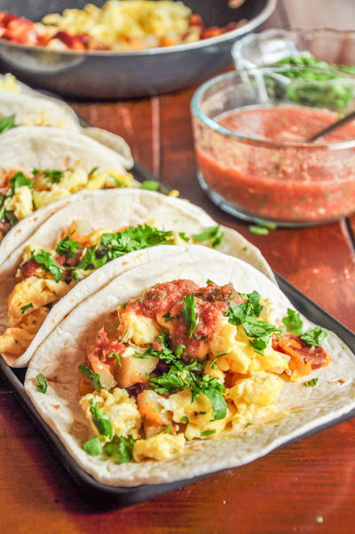 Easy Breakfast Tacos Easy Breakfast Tacos