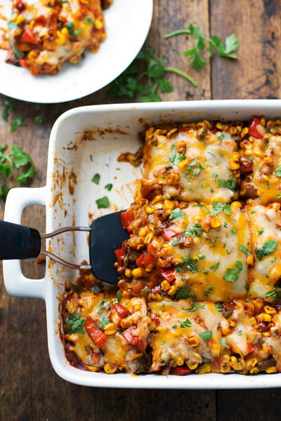 Healthy Mexican Casserole Healthy Mexican Casserole
