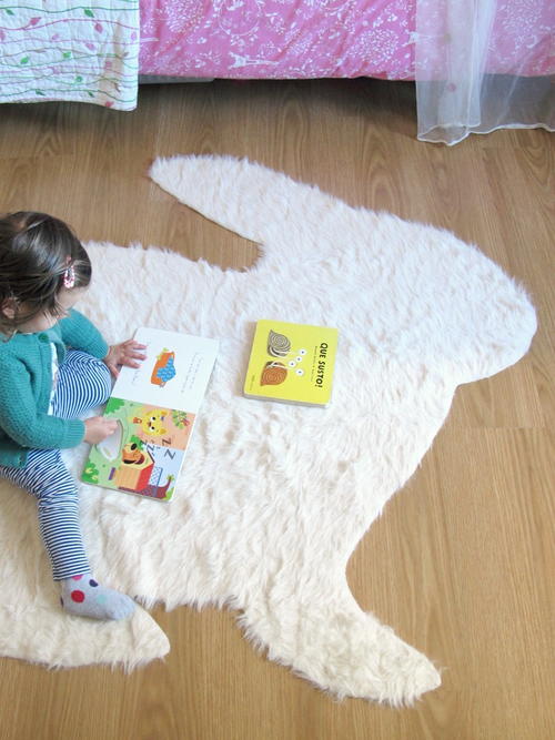 Rabbit DIY Rug Rabbit DIY Rug