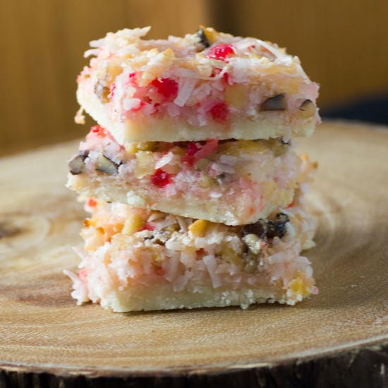 Pineapple Coconut Cherry Dream Bars Pineapple Coconut Cherry Dream Bars