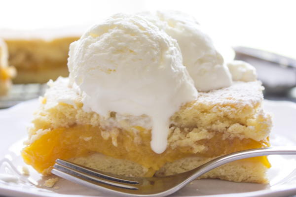 Italian Crostata Bars with Peach Filling Italian Crostata Bars with Peach Filling