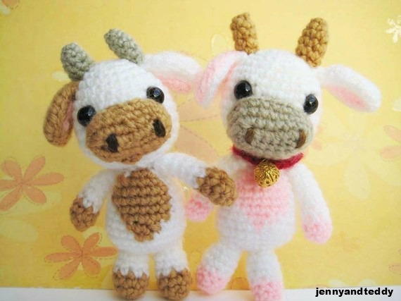 Lolly Baby Cow Amigurumi Lolly Baby Cow Amigurumi