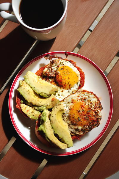 Italian Egg Sandwiches with Avocados