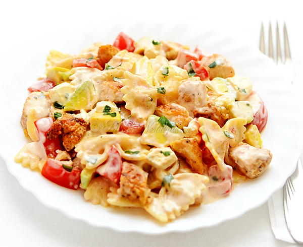 Chicken Feta Cheese Pasta Salad Chicken Feta Cheese Pasta Salad