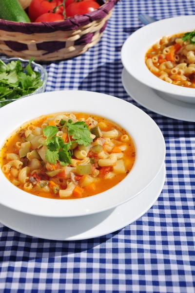 Vegetarian Noodle Soup Vegetarian Noodle Soup