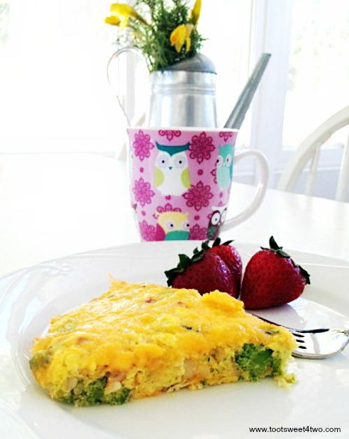 Pancetta Potato and Broccoli Frittata Pancetta, Potato and Broccoli Frittata