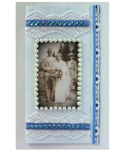 Something Old Something Blue DIY Wedding Invitation Something Old Something Blue DIY Wedding Invitation