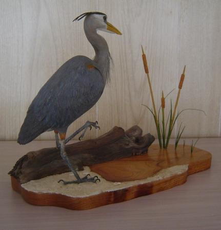 Miniature Blue Heron Miniature Blue Heron